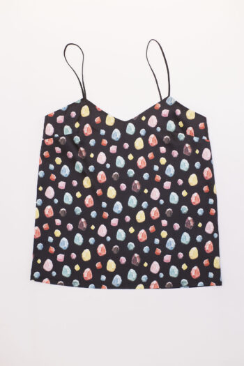 baby diamonds strappy top overhead 1 &bull; Sassa Björg