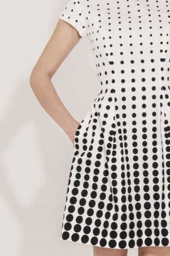 gradient polka dot dress crop 1 &bull; Sassa Björg