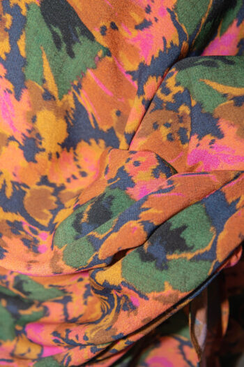 abstract flowers skirt fabric 2 • Sassa Björg