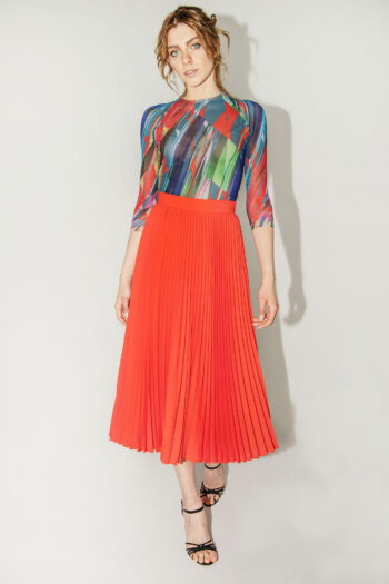 orange soleil skirt main 1 &bull; Sassa Björg