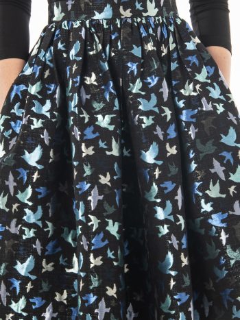 Dove pattern skirt detail • Sassa Björg