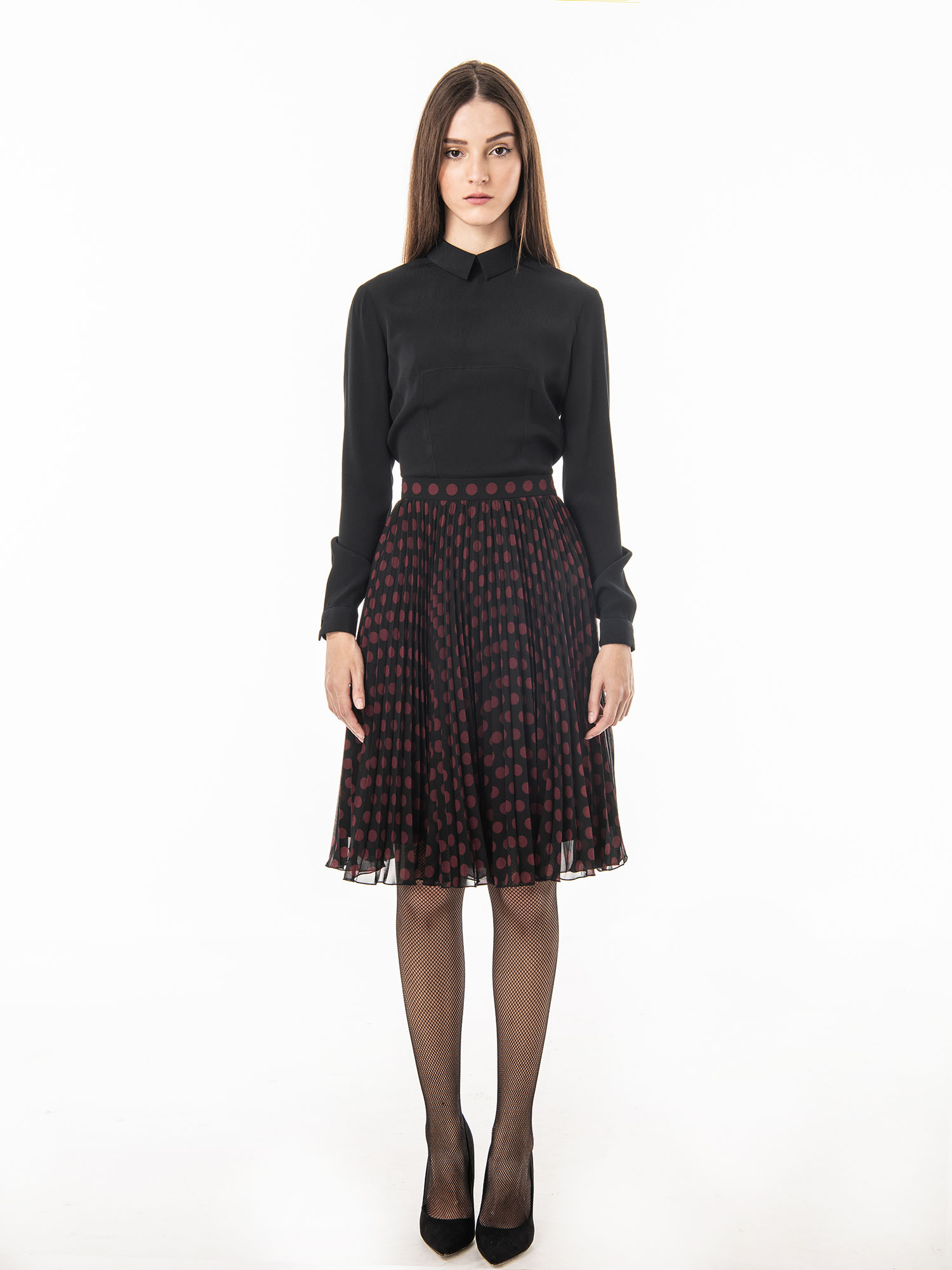 Polka dot Soleil skirt full • Sassa Björg