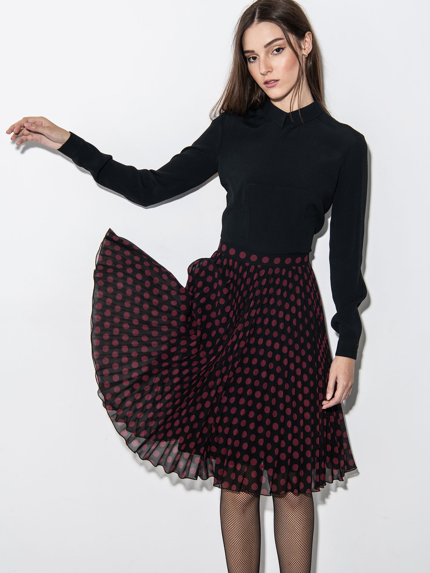 Polka dot Soleil skirt up • Sassa Björg