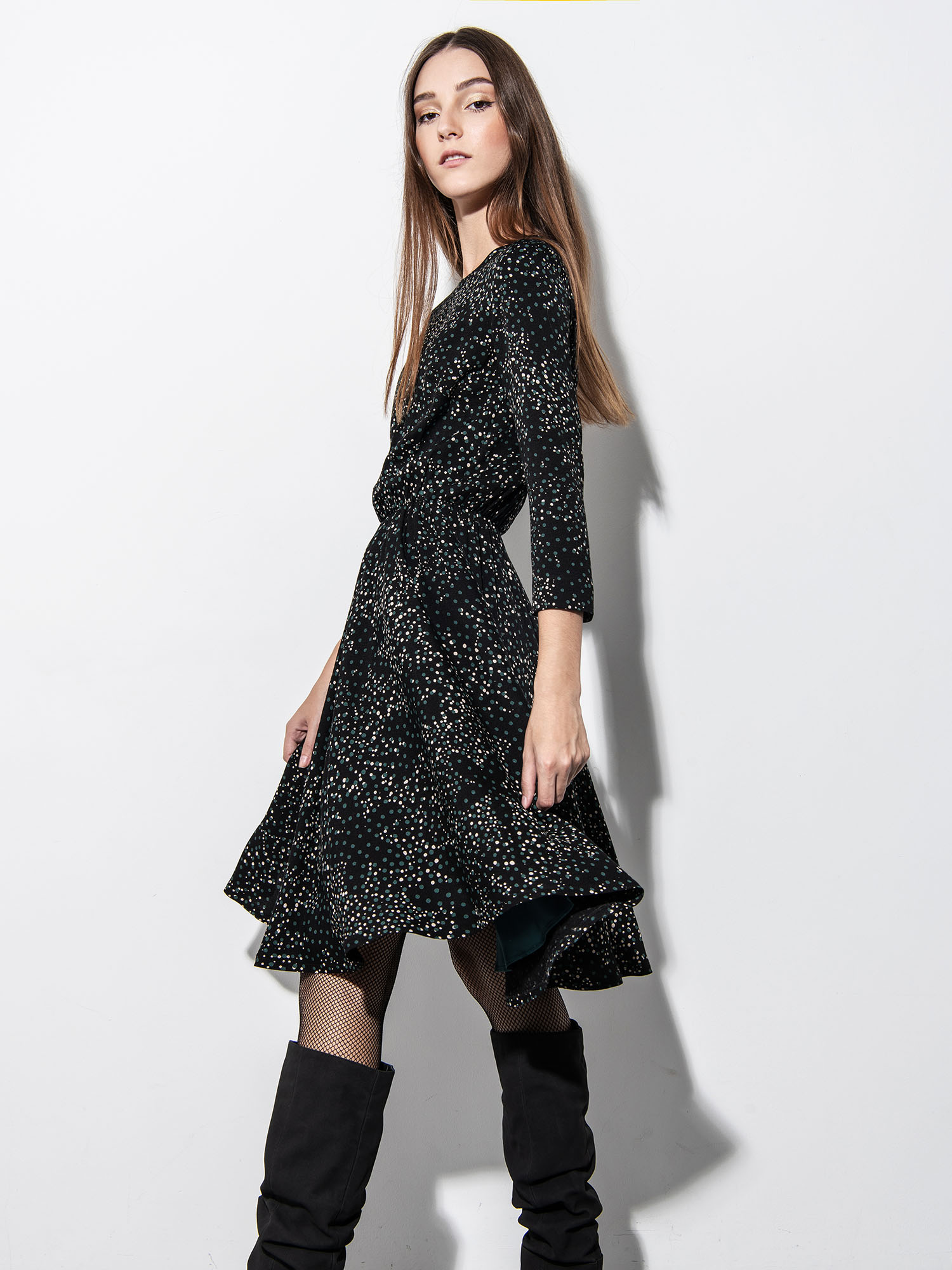 Sprinkled dots dress crop • Sassa Björg