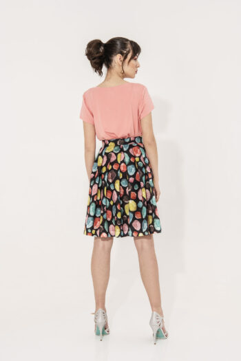 baby diamonds pleated skirt back 1 &bull; Sassa Björg