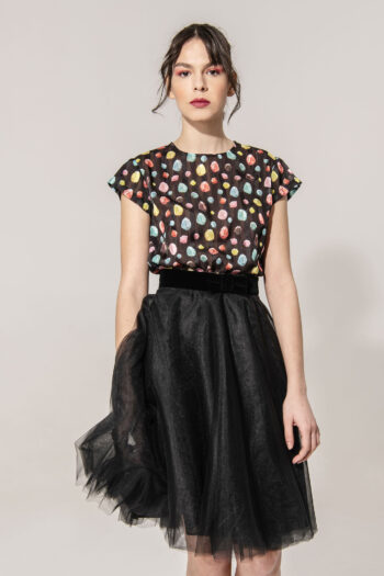 baby diamonds shirt front crop • Sassa Björg