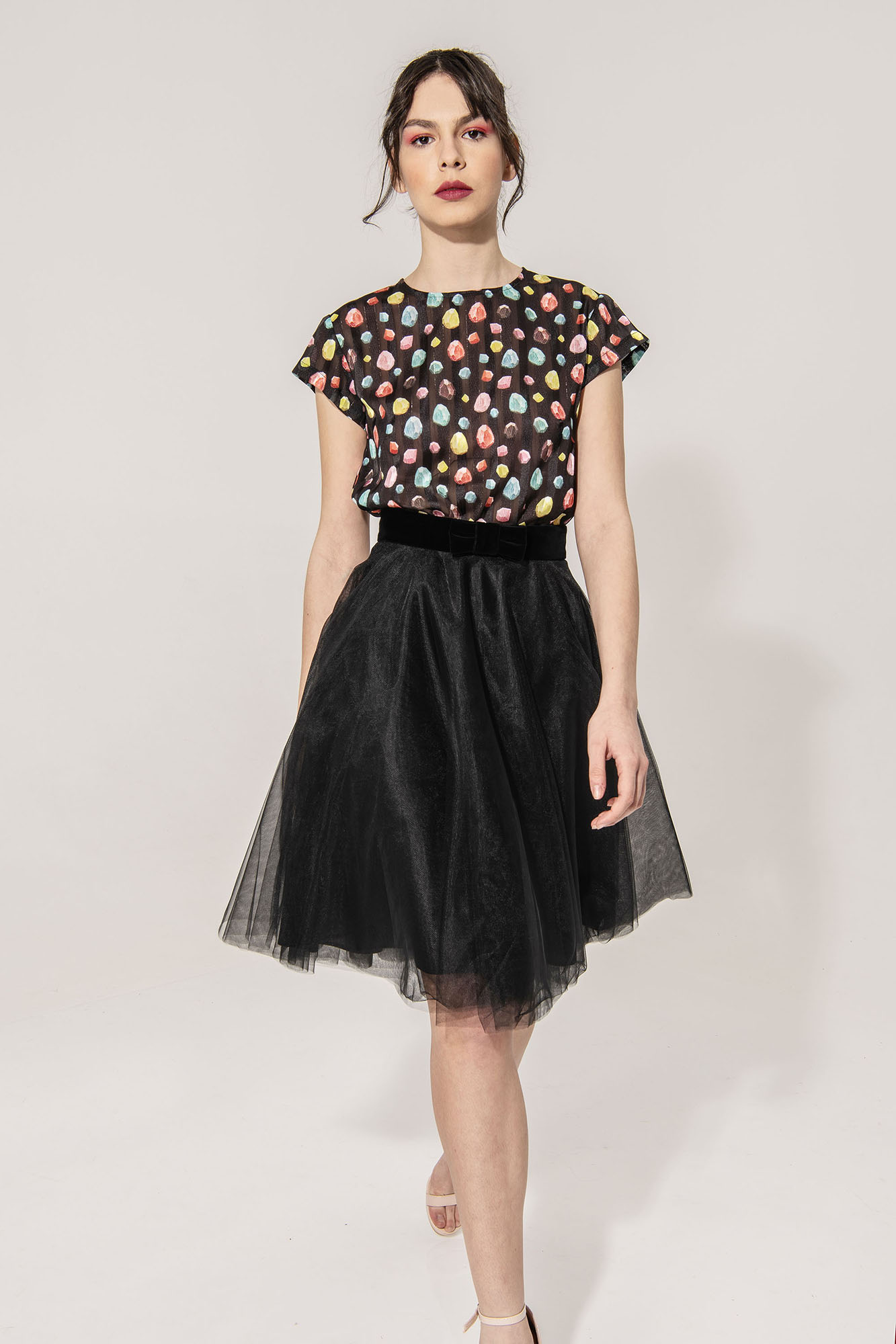 baby diamonds shirt front • Sassa Björg