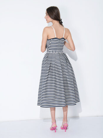 strappy dress sailors stripes back &bull; Sassa Björg