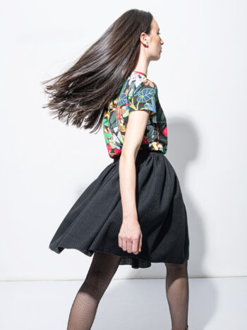 Jungle themed t shirt back • Sassa Björg