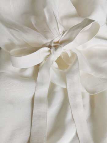 oversized shirt w bow sleeve fabric &bull; Sassa Björg