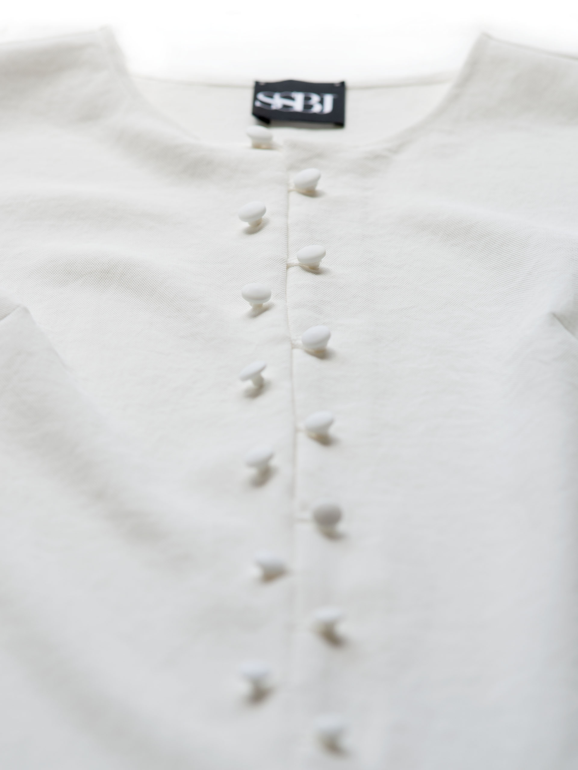 endless buttons dress closeup • Sassa Björg