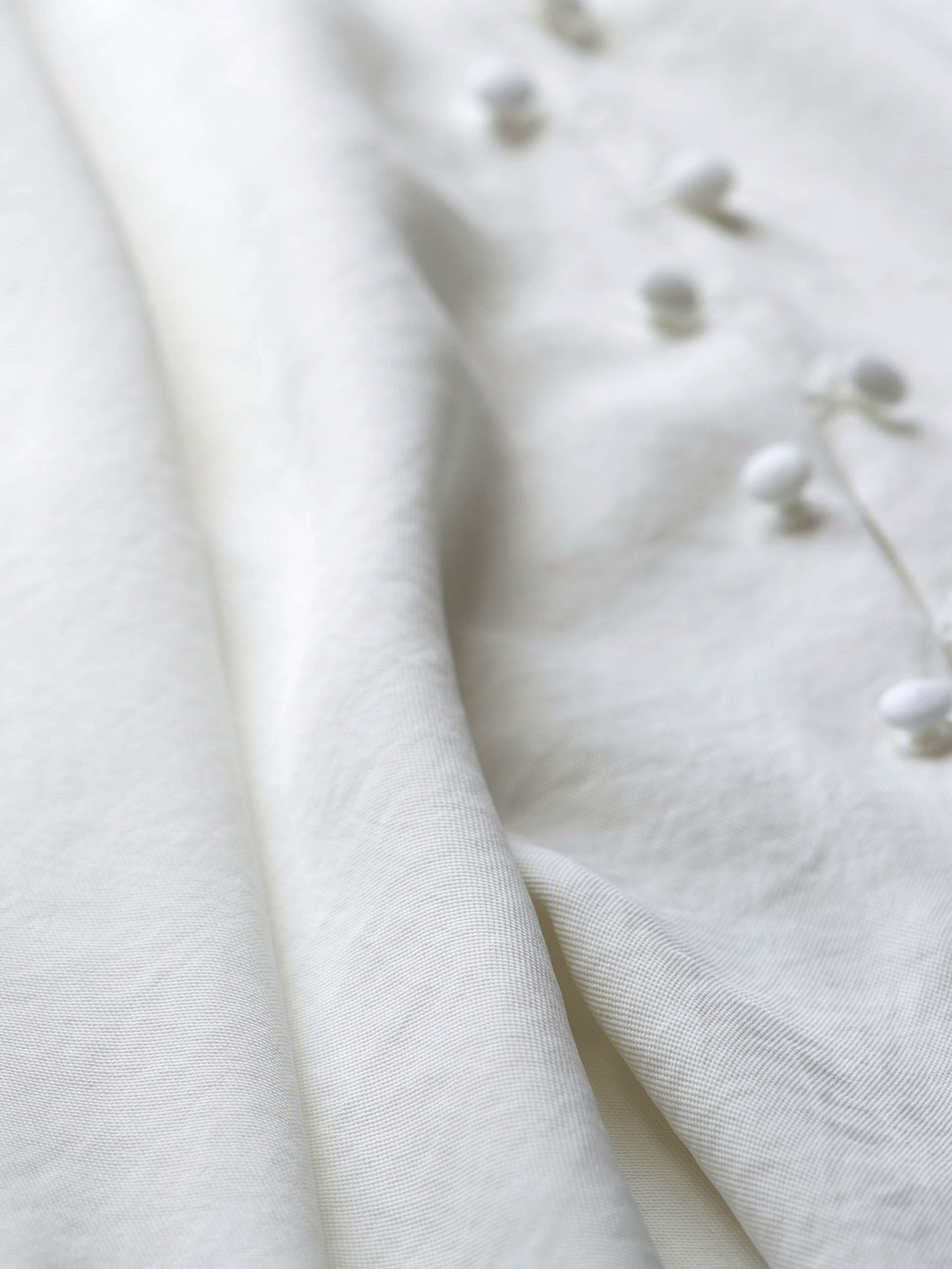endless buttons dress fabric • Sassa Björg