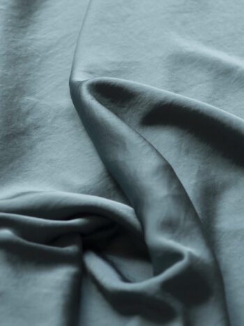 jade satin skirt fabric • Sassa Björg