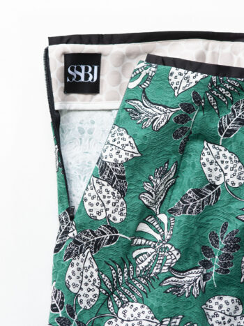 mini skirt leafy jungle fabric &bull; Sassa Björg