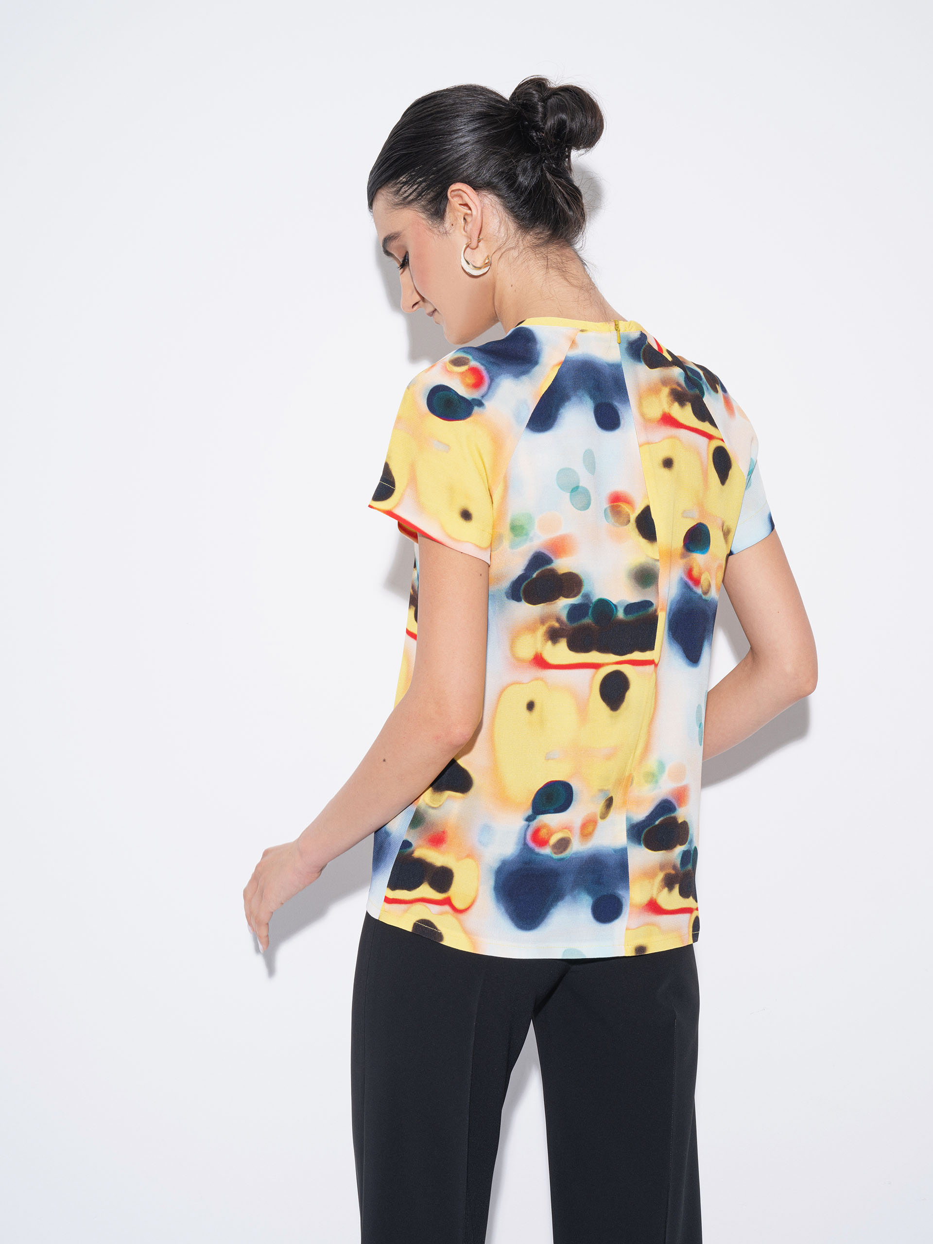 blouse blurry spots back • Sassa Björg