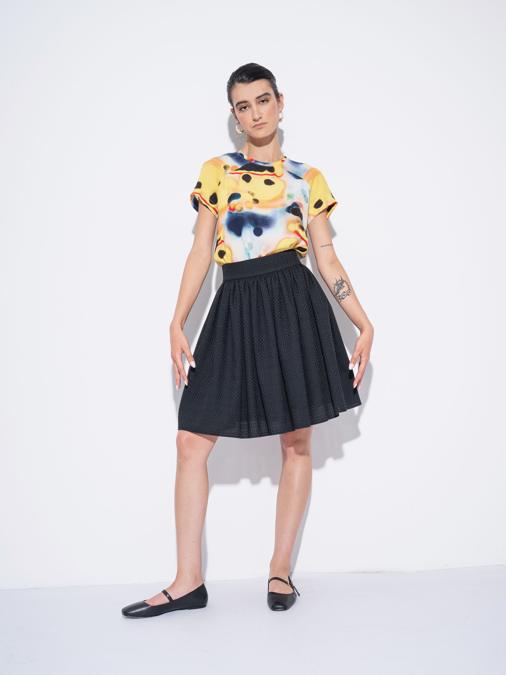 blouse blurry spots full • Sassa Björg