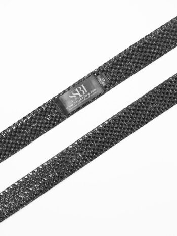 glossy black sash logo &bull; Sassa Björg