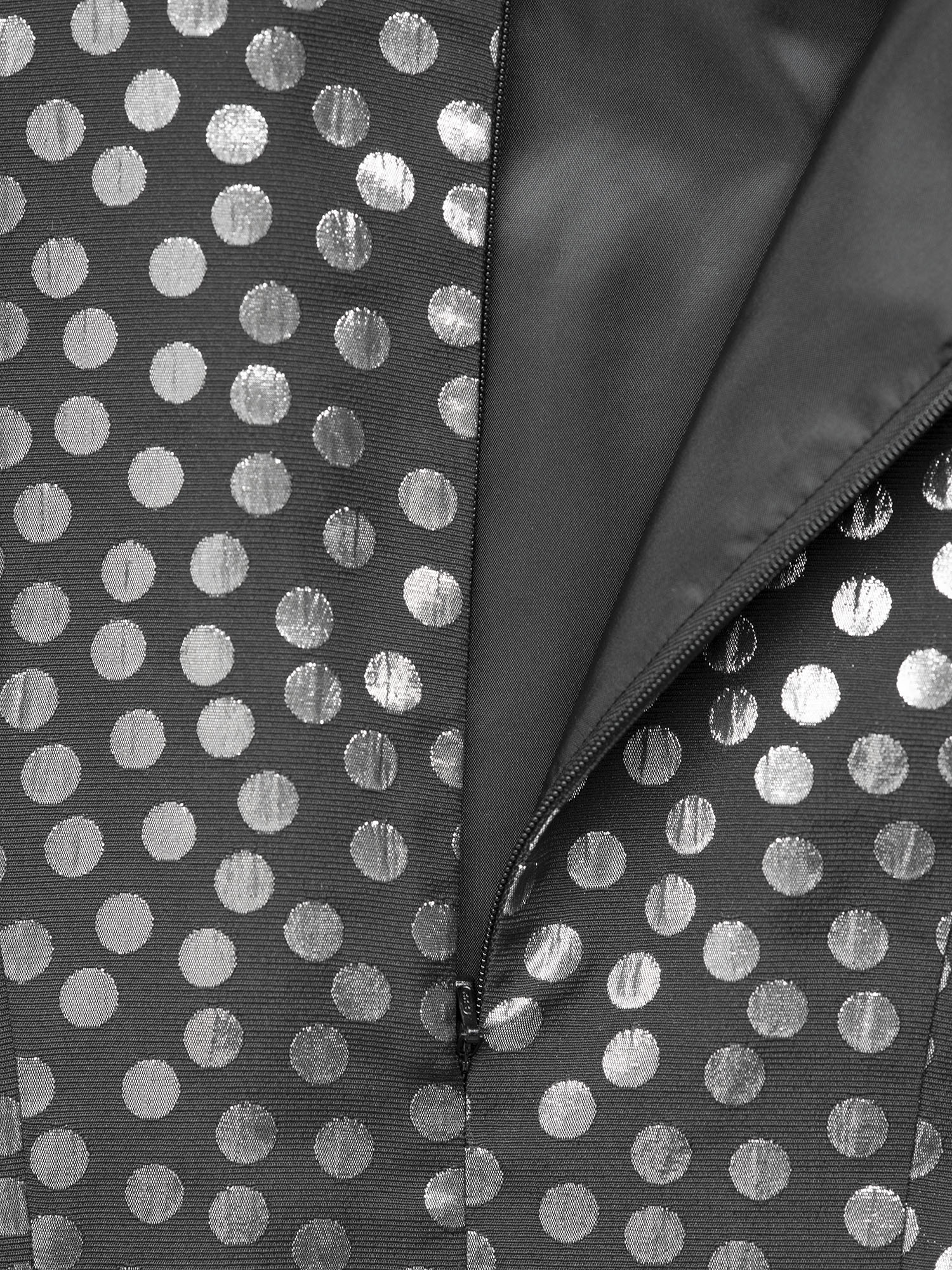 silver disco dress closeup • Sassa Björg