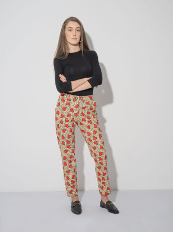 pixelated hearts pants &bull; Sassa Björg