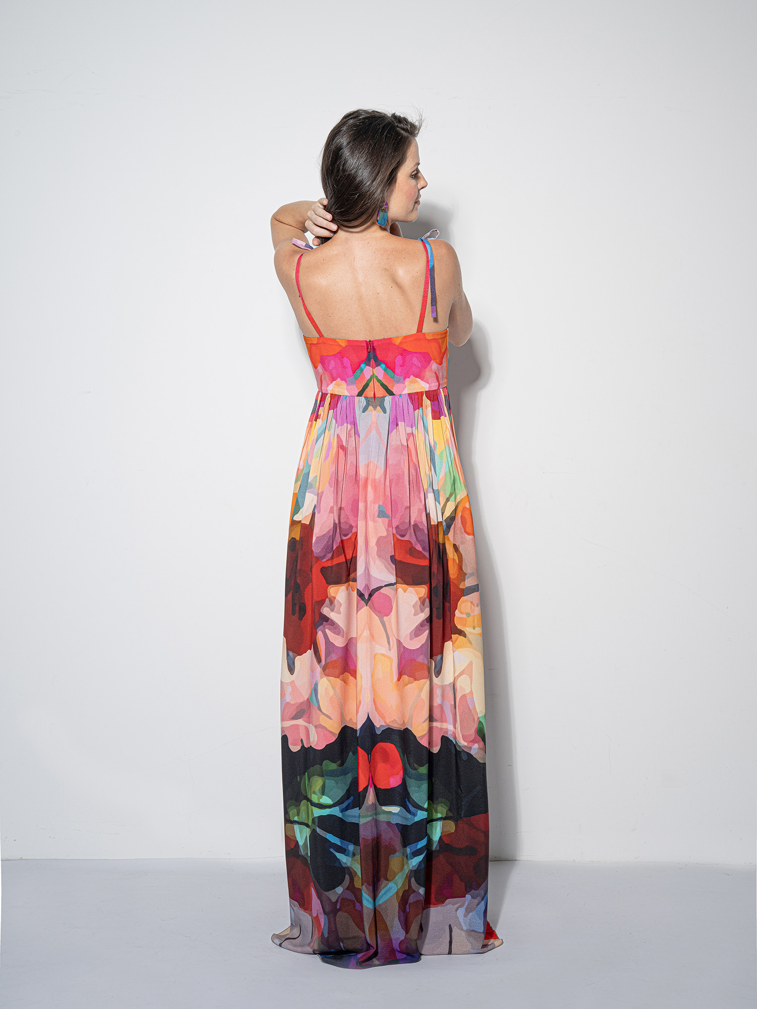 dreamflora strappy dress back • Sassa Björg