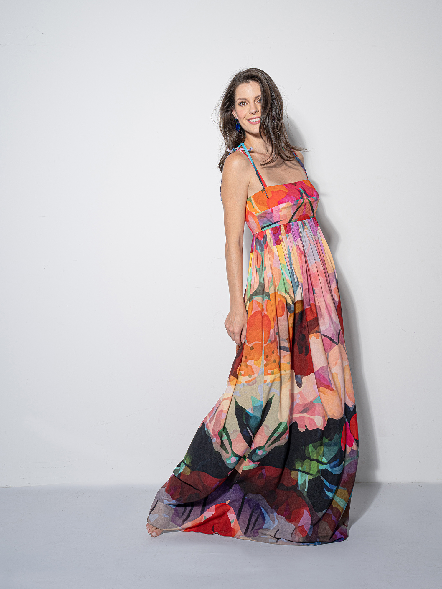 dreamflora strappy dress &bull; Sassa Björg