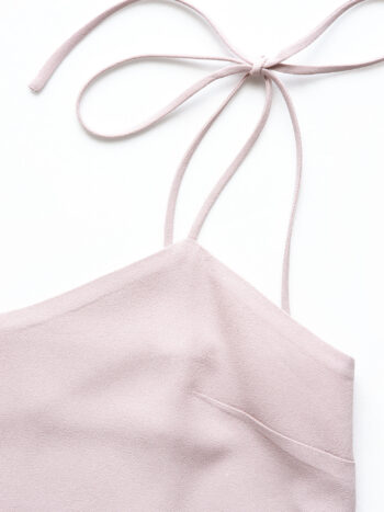 voile strappy top rose ash closeup &bull; Sassa Björg
