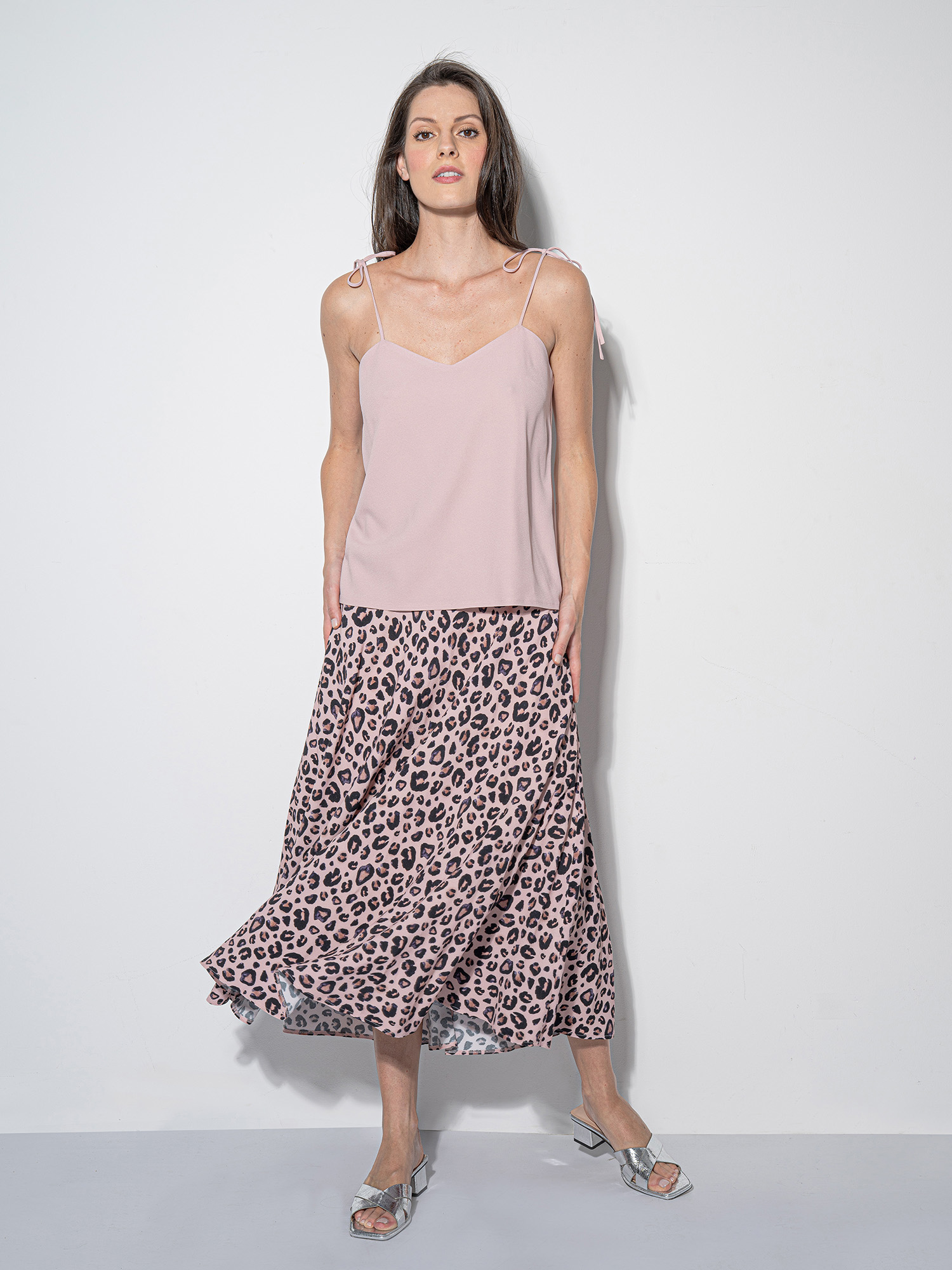 voile strappy top rose ash main &bull; Sassa Björg