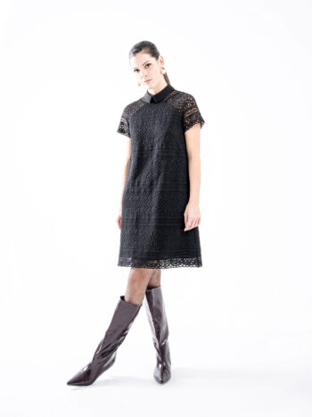 black on black lace dress &bull; Sassa Björg