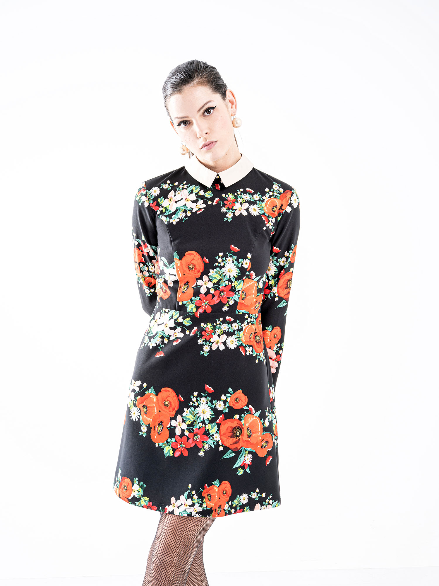 midnight in tuscany dress crop &bull; Sassa Björg