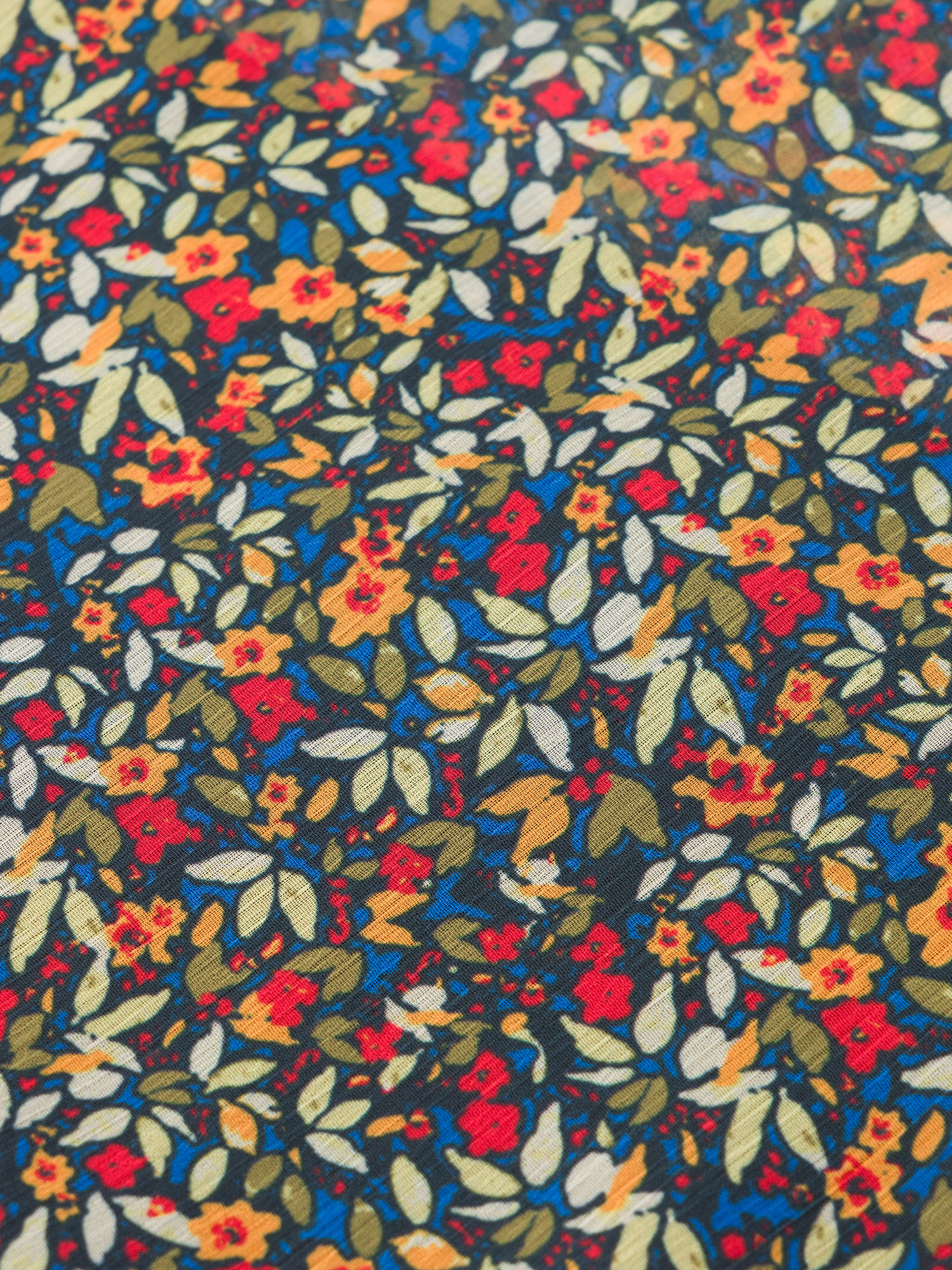 flower pattern ethereal long dress fabric • Sassa Björg