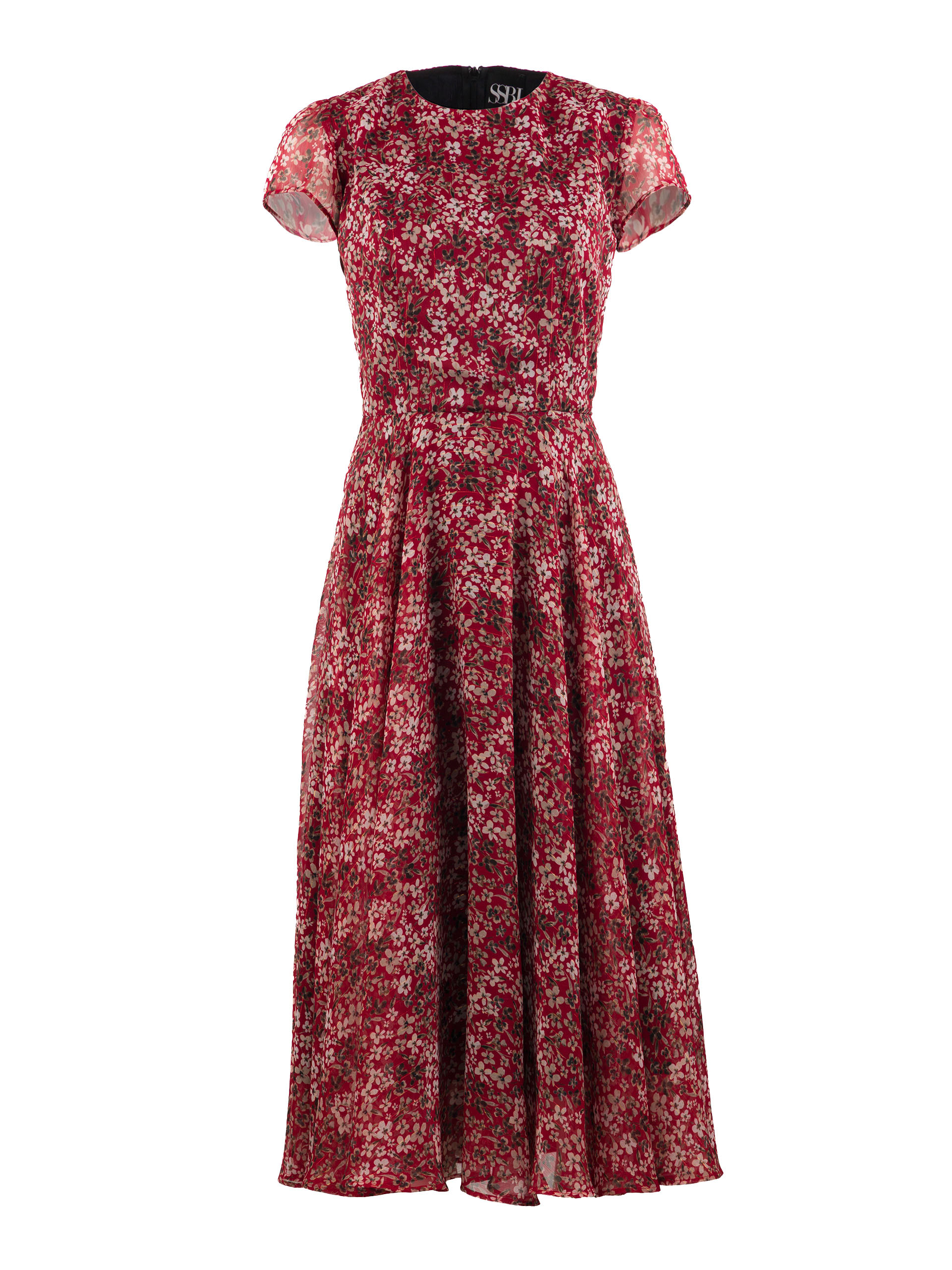 peach blossom ethereal long dress &bull; Sassa Björg