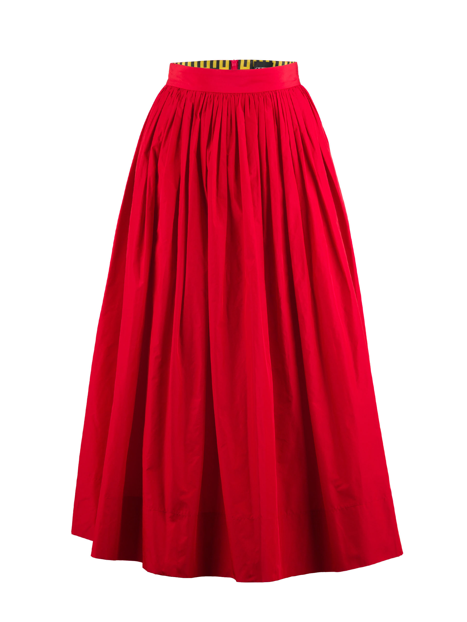 signature taffeta skirt red &bull; Sassa Björg