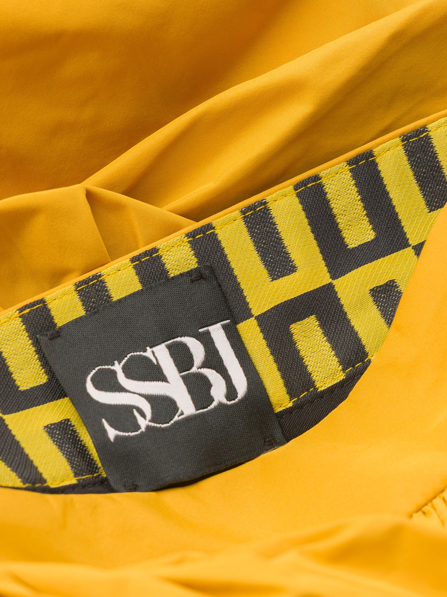 signature taffeta skirt yellow belt • Sassa Björg