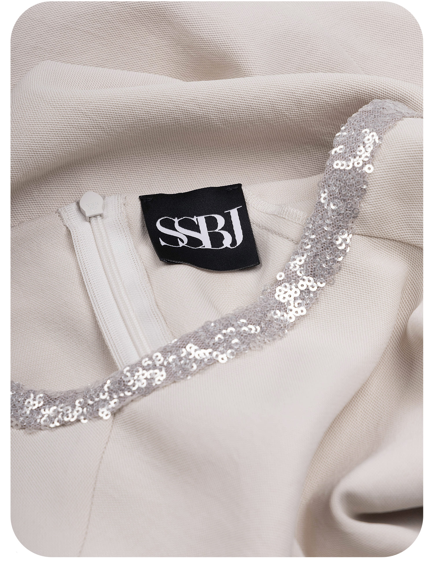 embellished neckline blouse with beaded collar detail