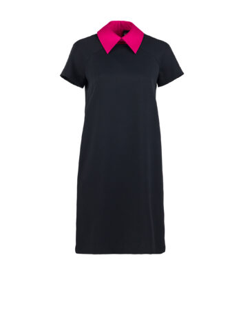 detachable collar fuchsia pink combo • Sassa Björg