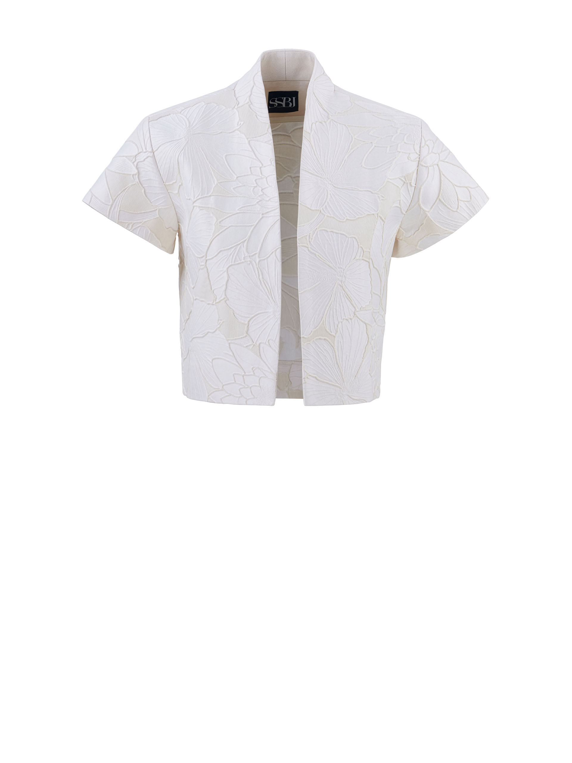 3d floral jacquard bolero &bull; Sassa Björg