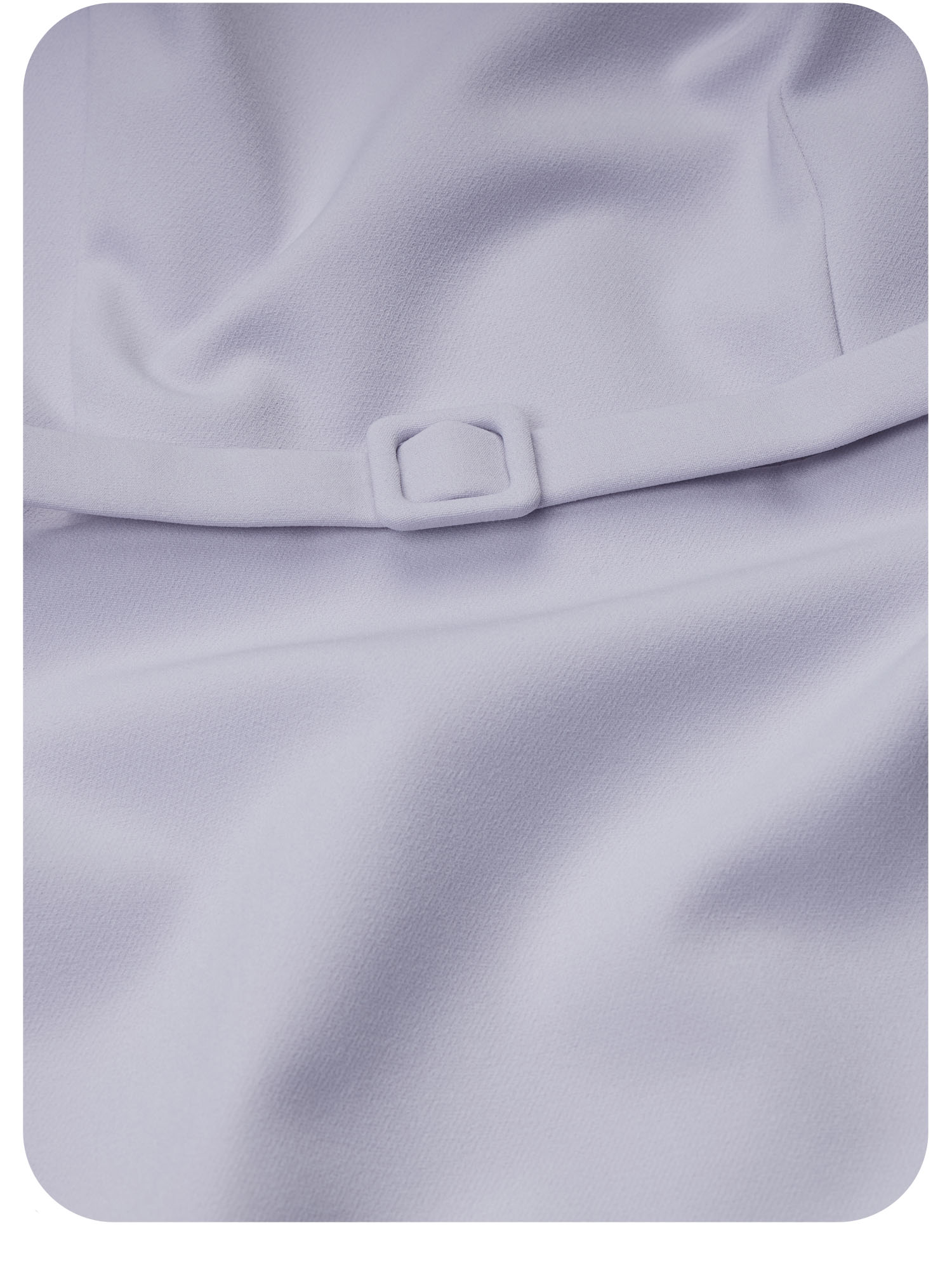 lilac collared mini dress fabric • Sassa Björg