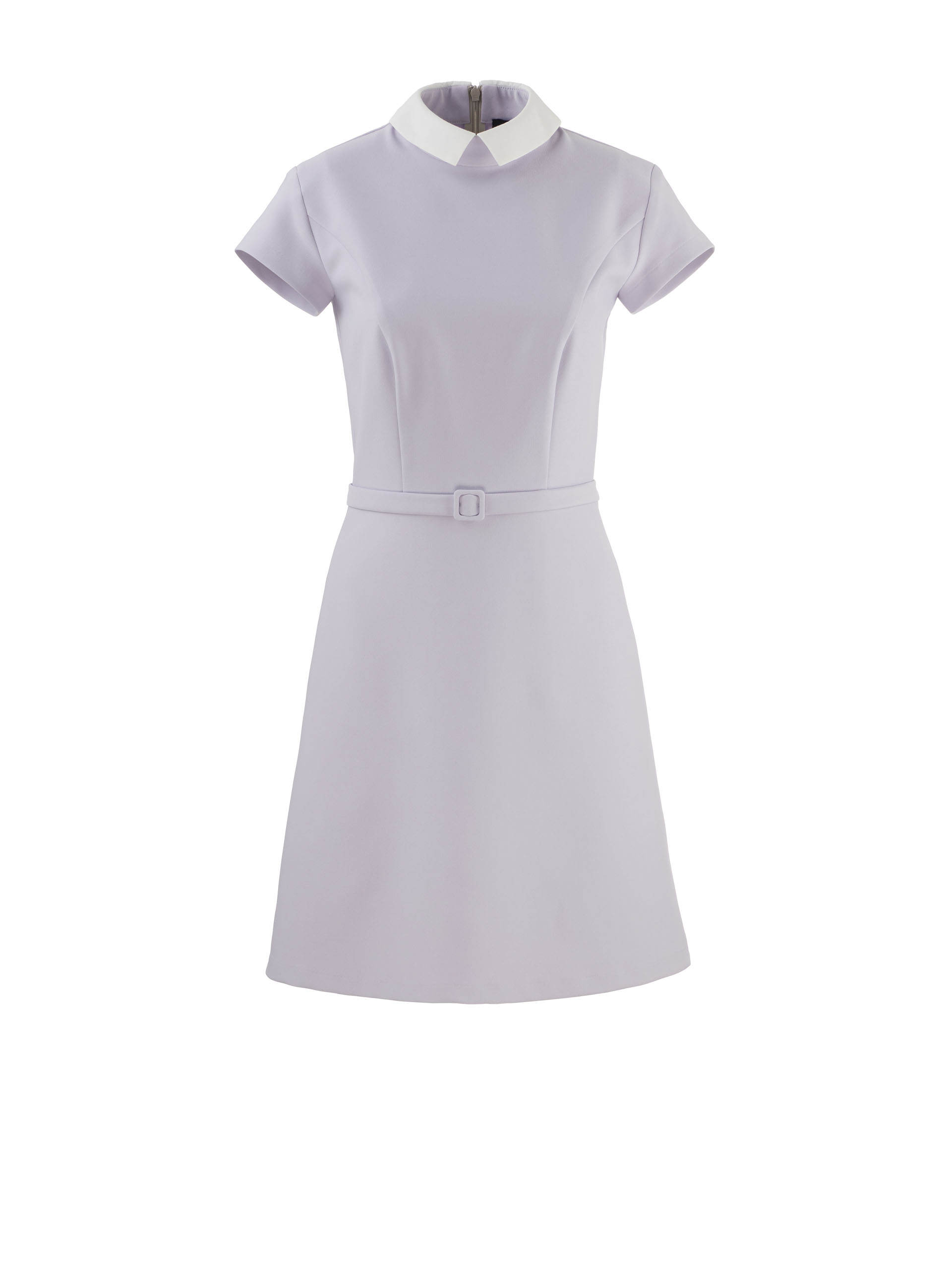 lilac collared mini dress &bull; Sassa Björg