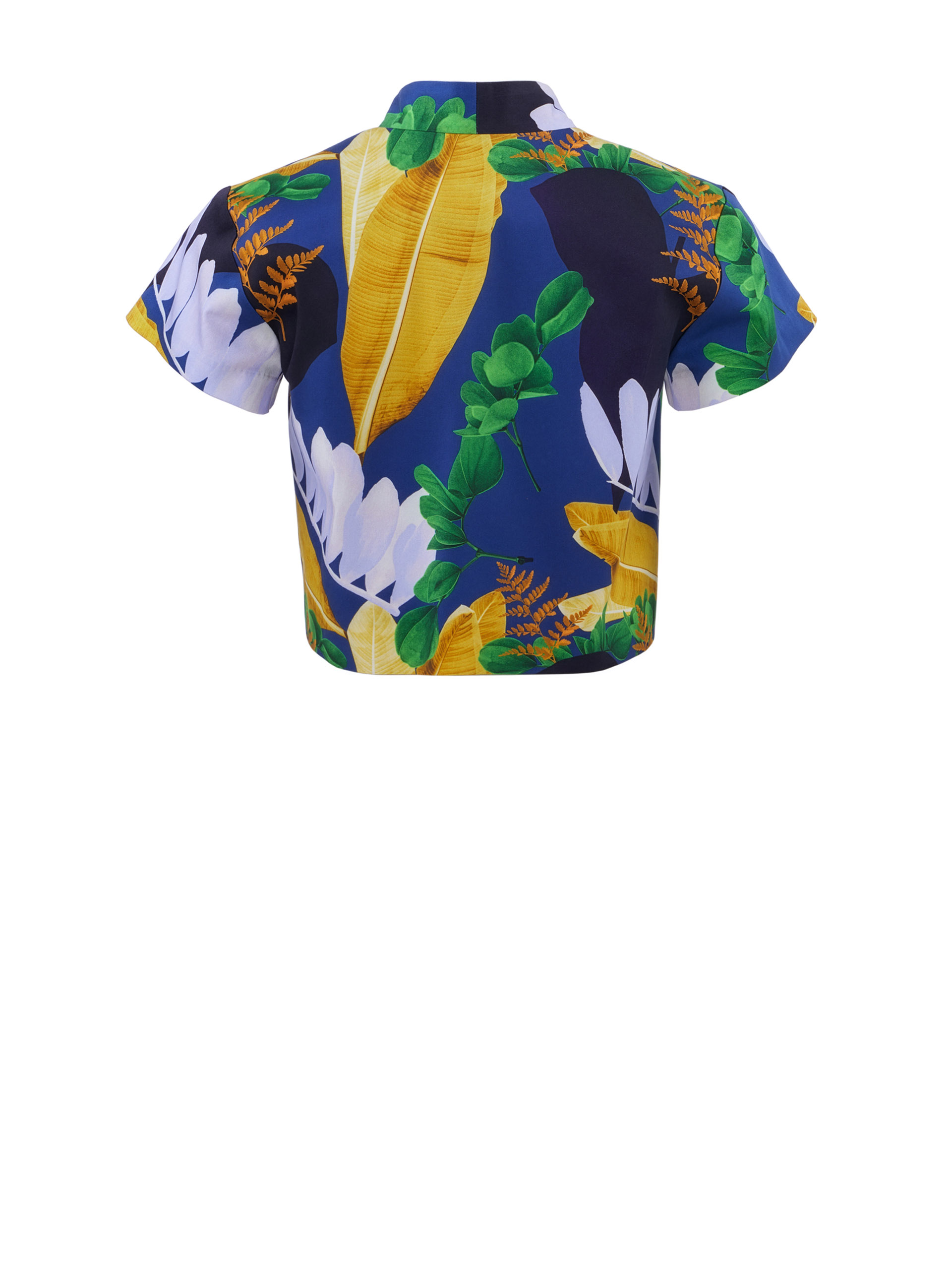 tropical collage bolero back • Sassa Björg