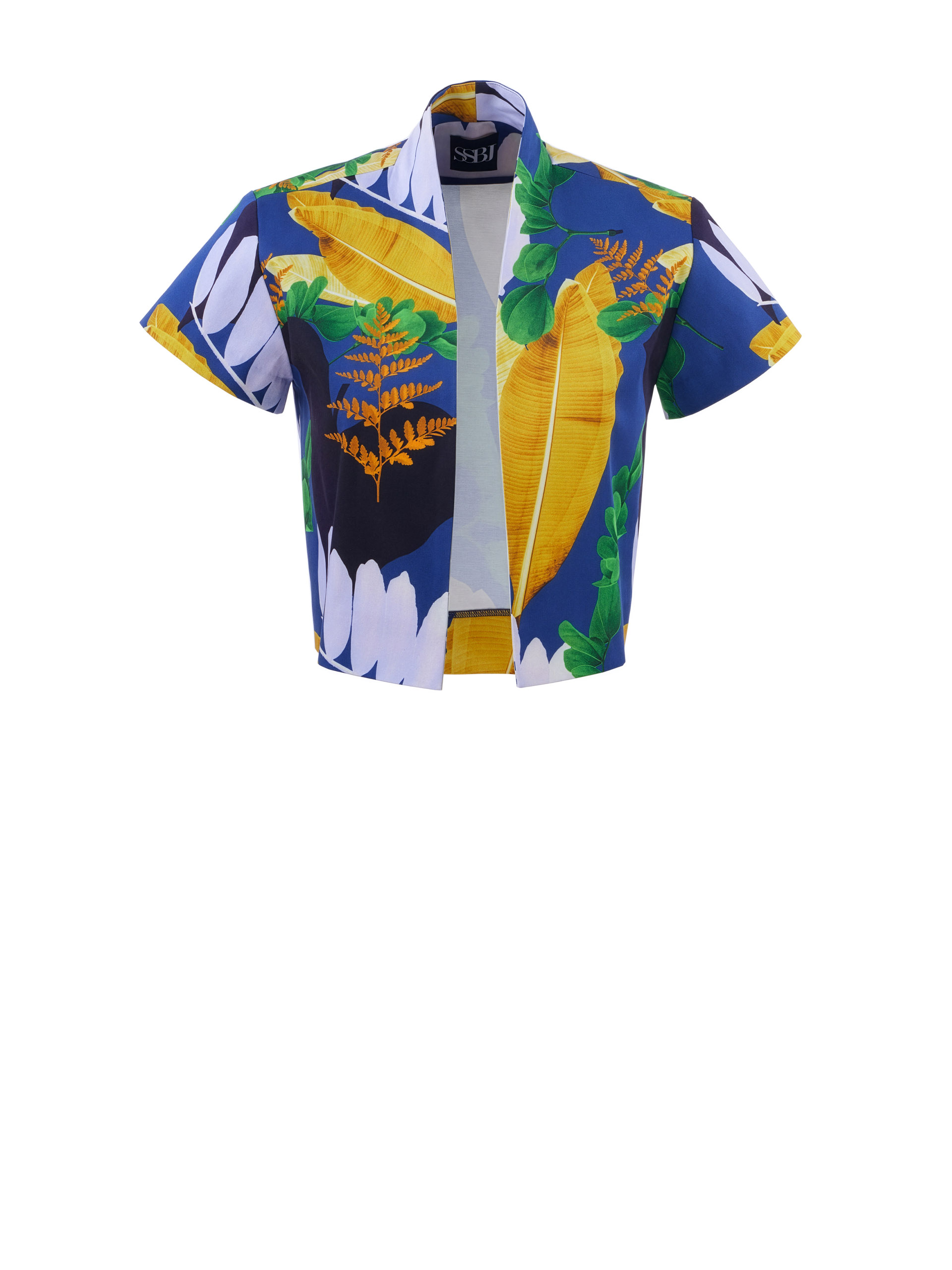 tropical collage bolero &bull; Sassa Björg