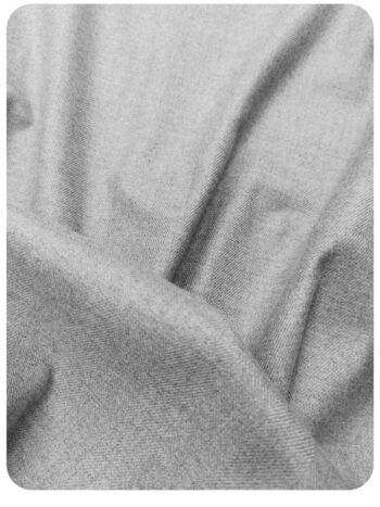 gray minimal blouse with zipper fabric • Sassa Björg