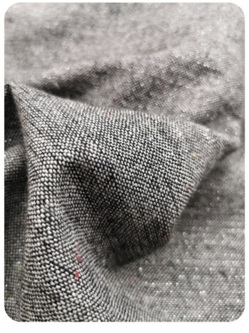 grey tweed skirt with a bow fabric &bull; Sassa Björg