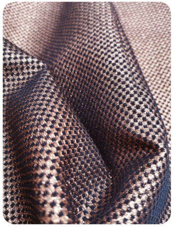 metallic copper skirt fabric • Sassa Björg