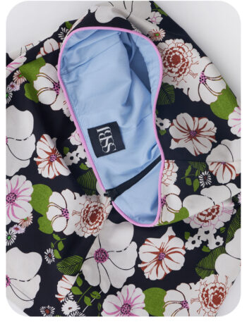 floral a line mini skirt fabric &bull; Sassa Björg