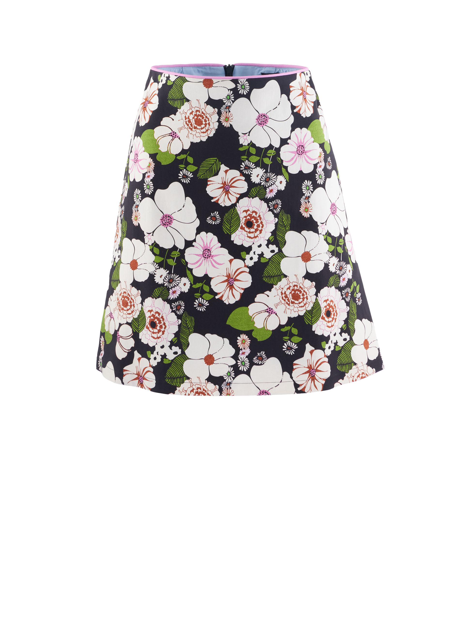 floral a line mini skirt &bull; Sassa Björg